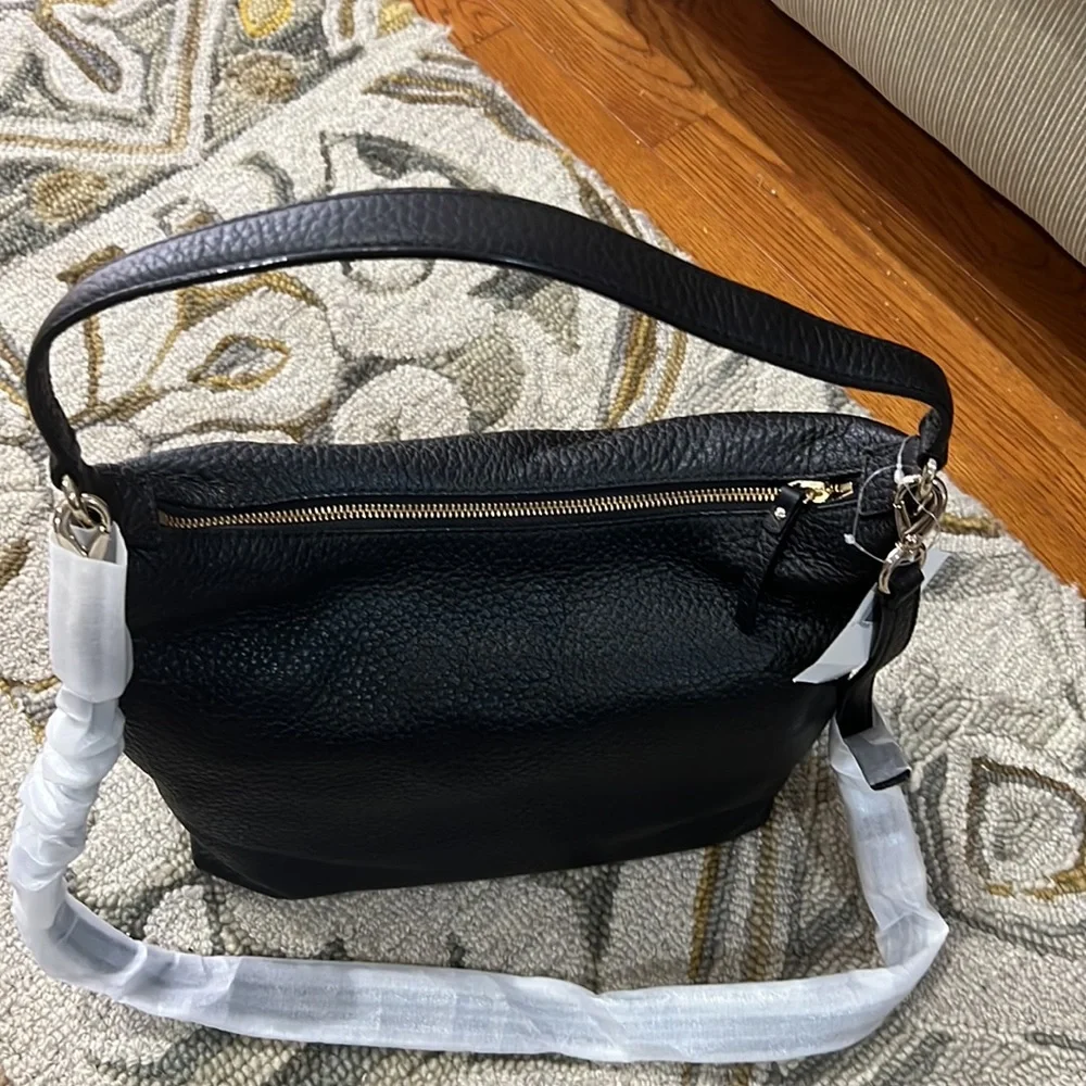 ♠️Kate spade NWT $498 Kaia prospect place black satchel shoulder bag gorgeous♠️